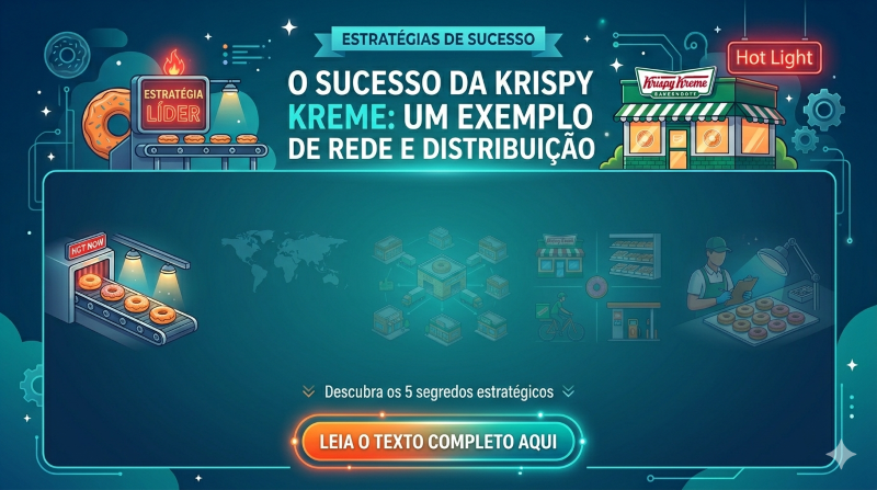5 fatores que fazem a Krispy Kreme ser exemplo de rede de lojas e distribuição